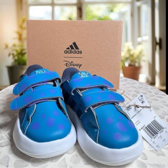 Adidas Disney Parks Monsters Inc Sulley Grand Court 2.0 Supportive Sneaker - Picture 2 of 13